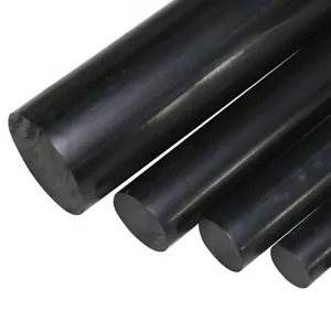 1.875 (1-7/8 inch) x 6 inches, Acetal Plastic Round Rod, Black - Picture 1 of 1