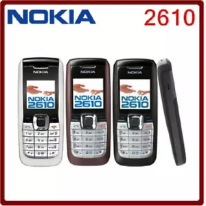 Nokia 2610 2G GSM 900 / 1800 UNLOCKED Original Classical Cellphone 1.6 in - Picture 1 of 8
