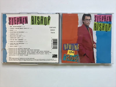 STEPHEN BISHOP - BOWLING IN PARIS CD  W/ BONUS TRACK Foto 1 de 2