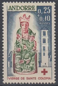 ANDORRA 1964 RED CROSS UHM/MNH (ID:423/D30644) - Picture 1 of 1