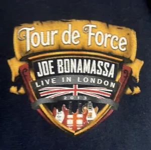 T-shirt concerto Joe Bonamassa Tour De Force 2013 VENDITA Acquista 2 Ottieni 1 + Spedizione scontata - Foto 1 di 7