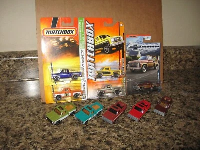 Matchbox Lot of 10 1975 Chevy Stepside Pickup Variation 75 Chevrolet 2007 Purple - Image 1 of 4