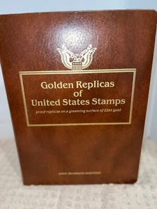 Golden Replicas of United States Stamps 22K gold 5-20-95 to 10-1-95 72 ea + - Picture 1 of 22