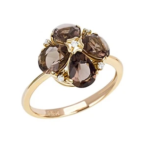ANELLO ORO E TOPAZIO FUME' BLISS 20069648 - Foto 1 di 2
