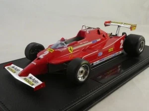 GP Replicas GPReplicas Ferrari 126C #2 Gilles Villeneuve Italy 1980 1/18 GP97B - Foto 1 di 3