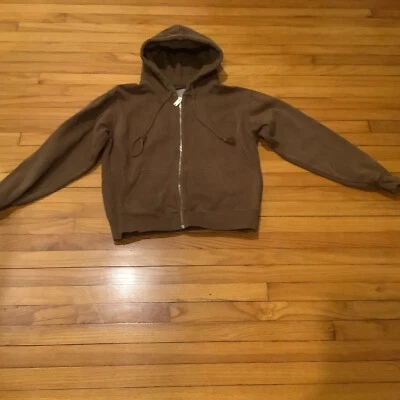 бренди melville коричневый толстовка с капюшоном - Изображение 1 из 2