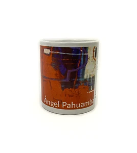 Rara tazza artista Ángel Pahuamba, concorso artistico vincitore 2009 Michoacan Mex - Foto 1 di 14