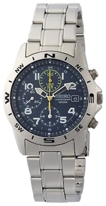 SEIKO Chronograph SND379 Quartz 100% Genuine product New with Box For men - Picture 1 of 3