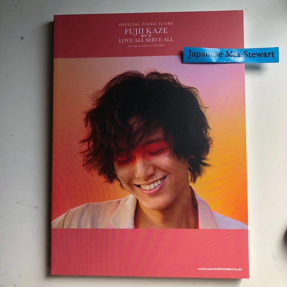 Fujii Kaze Love All Serve All Official Piano Score Music Sheets Book J Pop - Image 1 of 4