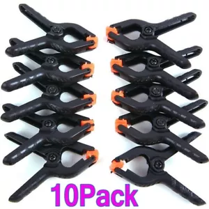 5/10pcs 2/3/4inch Spring Clamps DIY Woodworking Tools Plastic Nylon Clamps - Picture 1 of 7