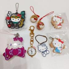 Rare Retro Sanrio Hello Kitty Usj Watch Key Chain Uniba