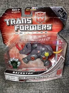 TRANSFORMERS UNIVERSE SERIES SCOUT CLASS BACKSTOP FIGURE - Picture 1 of 5