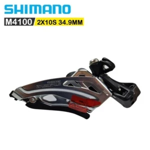 SHIMANO DEORE FD M4100 2x10 Speed SIDE SWING Front Derailleur MTB Bike Sparts - Picture 1 of 6