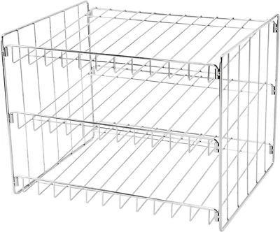 Organizador de latas de 3 niveles | Estante de almacenamiento de alimentos enlatados | Gabinete de cocina y despensa... Foto 1 de 4