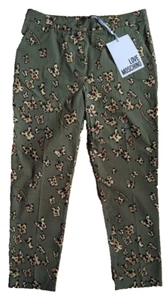 Love Moschino trousers butterfly stretch Cigarette fit green size 16UK/48IT - Picture 1 of 14