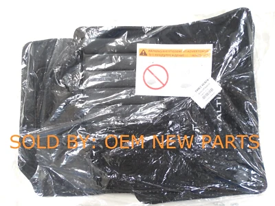 Genuine  Nissan Altima OEM 2019-22 Black Carpeted Floor Mats 4pc Set T99E2-6CA2A - Image 1 of 4