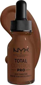 NYX Drop Foundation Total Control Pro Cosmetic Face Makeup | Dark 01 - Picture 1 of 3
