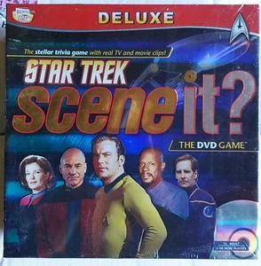STAR TREK Scene it? The DVD Game Deluxe Edition New Sealed - Picture 1 of 3