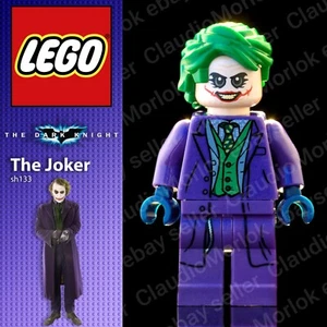 ⭐ LEGO The Joker sh133 Minifigura 76023 Dark Knight sh0133 Batman Dc Ledger - Imagen 1 de 7
