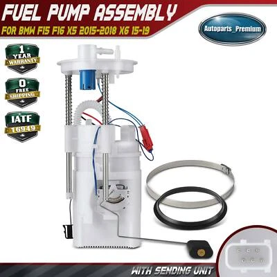 Conjunto de bomba de combustible para BMW F15 F16 X5 2015-2018 X6 2015 2016 2017-2019 L6 3,0 L Foto 1 de 4