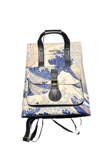 Doc Martens x THE MET Backpack Masterpiece Katsushika Hokusai Great Wave New - Picture 1 of 9