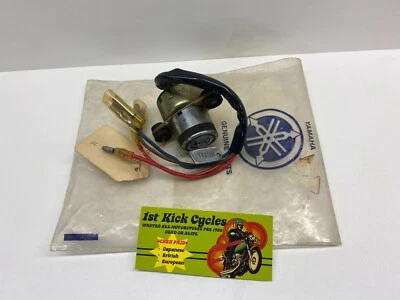 NOS Yamaha Ignition Key Assembly 1973-1974 TX500 TX Motorcycle 371-82508-70 - Image 1 of 4