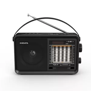 XHDATA D901 Bluetooth Radio AM/FM/SW World Band MP3 Tragbarer Empfänger - Bild 1 von 5