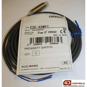 Omron E2E-X5MY1 PROXIMITY SWITCH, Opened - Picture 1 of 1