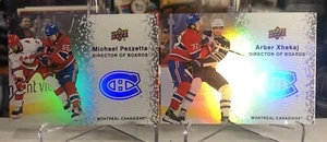 2023-24 Upper Deck Michael Pezzetta & Arber Xhekaj Direttore dei Consigli LOTTO (2) - Foto 1 di 2