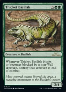 1x Thicket Basilisk - NM - See Pic for Set - SPARROW MAGIC - Picture 1 of 1