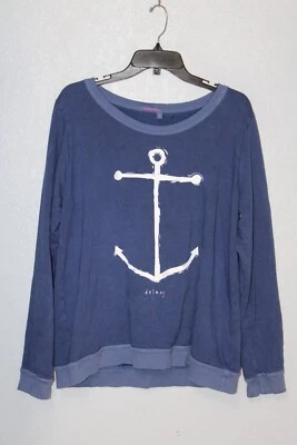 Sudadera FRESH PRODUCE Mujer GRANDE DELRAY BEACH Florida Anchor Mezcla Bambú Foto 1 de 4