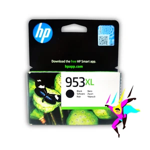 ORIGINAL HP 953XL TINTENPATRONE SCHWARZ - L0S70AE - OFFICEJET 8200 - MHD 2027 - Bild 1 von 5