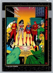 1992 DC Comics Doomsday 'The Death of Superman' | Funeral for a Friend | #C4 - Picture 1 of 2
