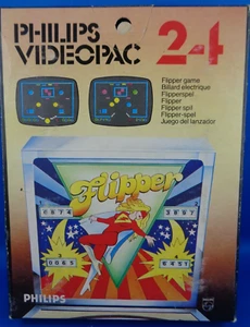 PHILIPS VIDEOPAC 24 -- FLIPPER GAME (CARD-BOX) - Picture 1 of 3