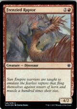 MTG -  Frenzied Raptor-Ixalan Foil -Photo is of actual card.