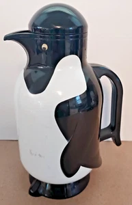 Termo Pingüino Vintage, Plástico, Jarra Metrokane Aislada Años 80 - Imagen 1 de 5