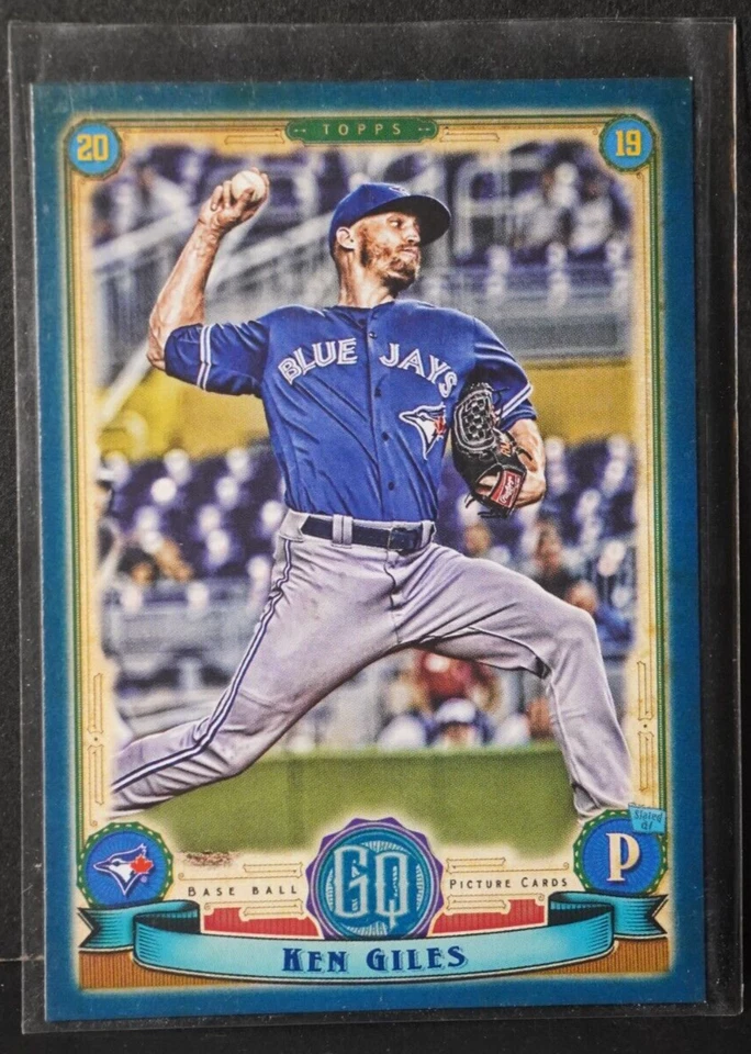 KEN GILES—2019 Topps Gypsy Queen Indigo Parallel #281 (196/250) - Image 1 of 1