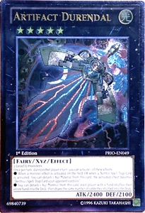 Artifact Durendal - PRIO-EN049 Ultimate Rare 1st Edition YuGiOh TCG Card - Picture 1 of 1