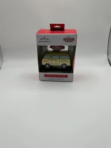 Hallmark 2022 Stranger Things SURFER BOY PIZZA VAN Ornament DAMAGED Box Pictures - Picture 1 of 3
