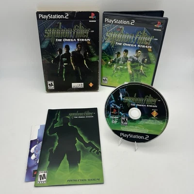 Syphon Filter The Omega Strain (PlayStation 2 PS2) CIB Complete Manual Reg Card - Image 1 of 4