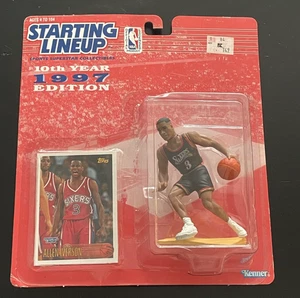 1997 Kenner Starting Lineup Allen Iverson Philadelphia 76ers - Bild 1 von 8
