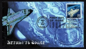 USA, SCOTT # 3191-H, HERITAGE FDC COVER - RETURN TO SPACE, DISCOVERY, YEAR 2000 - Picture 1 of 2