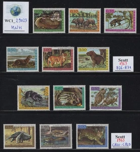 WC1_29023. VENEZUELA. 1963 WILD ANIMALS set. Sc.826-831,C820-C825. MNH - Picture 1 of 1