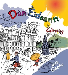 Dun Eideann: A Colouring Book by Rab McPhee (Scottish Gaelic) Paperback Book - Picture 1 of 1