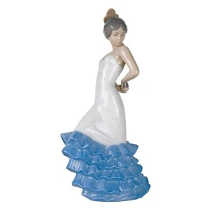 NAO The Arts Collection Flamenco in weiß blauem Kleid Figur 2000418 - Bild 1 von 1