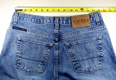 NAUTICA Mens Jeans Size 30x32 Relaxed Fit 5 Pocket 100% Cotton - Image 1 of 2