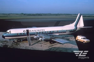 Aircraft Photo 4 x 6 N5540 Lockhedd L188 Electra II Eastern, 1960s - Picture 1 of 1