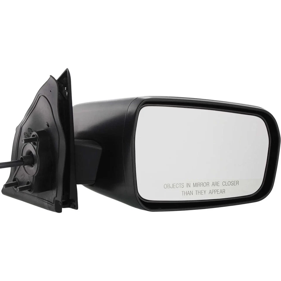 Power Mirror For 2004-2012 Mitsubishi Galant Passenger Side Textured Black - Image 1 of 4