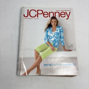 JC Penney Catalog Spring Summer 2009 Catalog Men Womens Fashion Decor Penny - Imagen 1 de 13