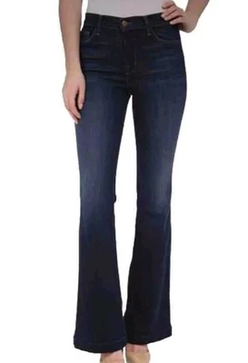 J Brand Jeans Bayou 1958 Distressed Boot Cut Slim Low Rise Size 28 Inseam 34 - Image 1 of 4